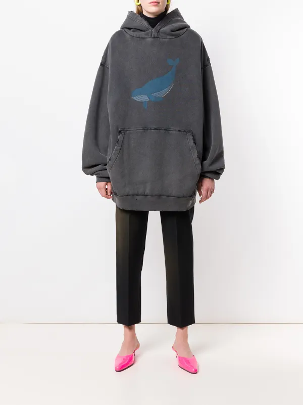 balenciaga black sweater women's