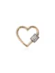 Imagen 1 de Marla Aaron dije en forma de corazón en oro de 14kt