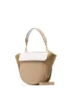 Wandler neutral Hortensia medium patent leather shoulder bag