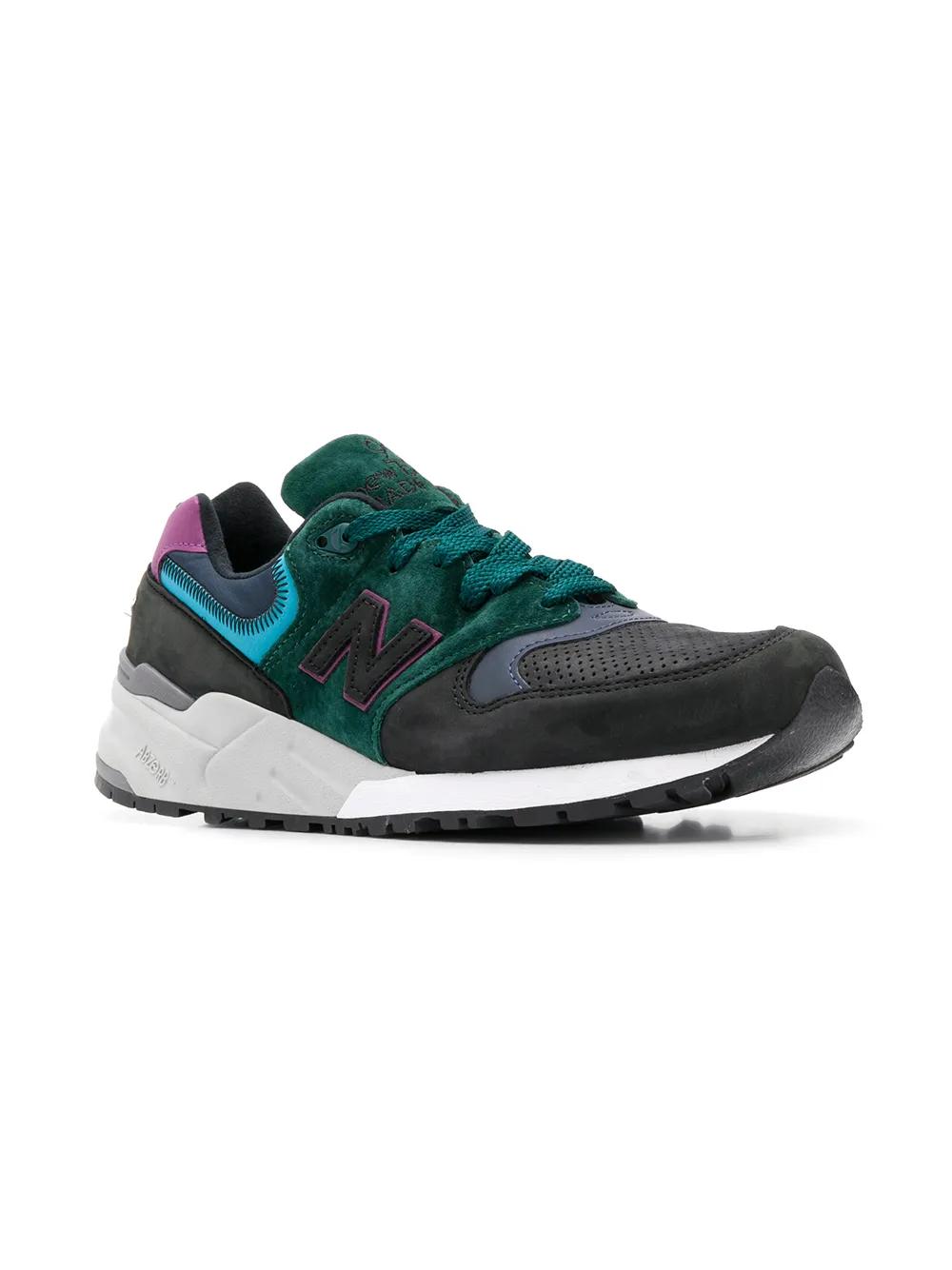 New Balance 999 colour-block sneakers Zwart