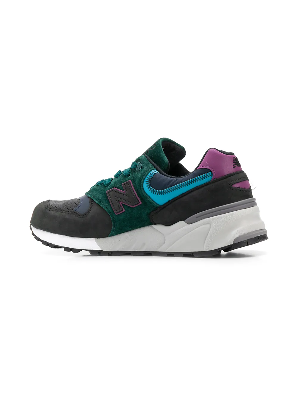 New Balance 999 colour-block sneakers Zwart