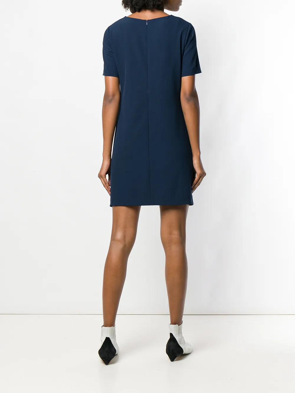 Moschino t- shirt jurk met strikdetail Blauw