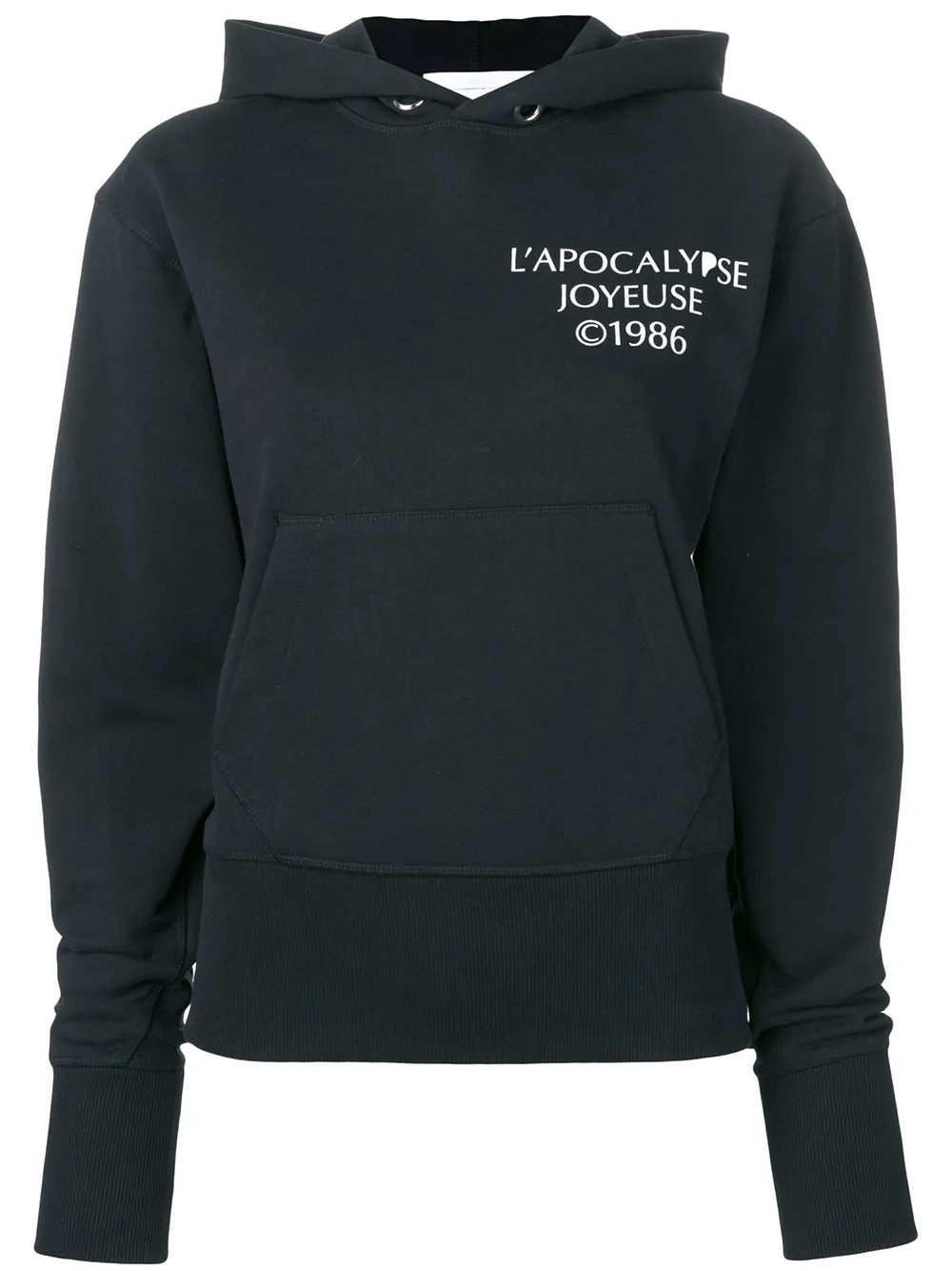 Helmut Lang толстовка Hack с капюшоном и логотипом