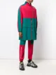 JohnUNDERCOVER colourblock mid-length sports jacket
