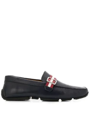 bally slip on loafers