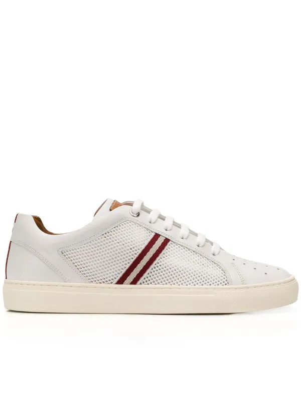 bally sneakers white