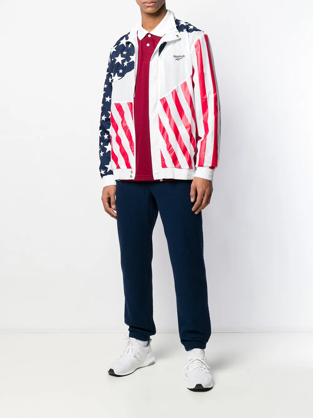 reebok hush track jacket