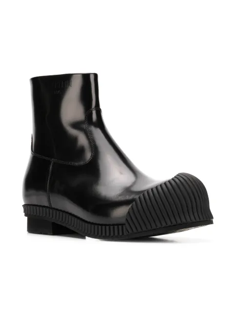 calvin klein rubber chelsea boots