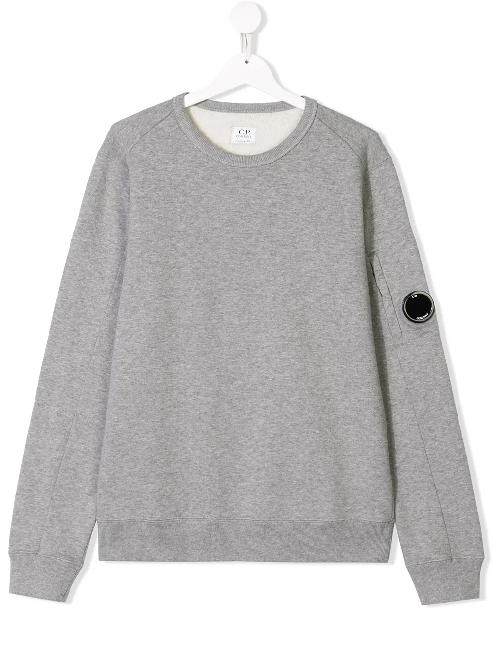 C.P. Company Kids Sweater met logo Grijs