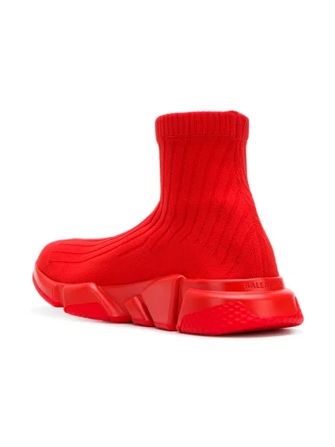 balenciaga speed sneakers red