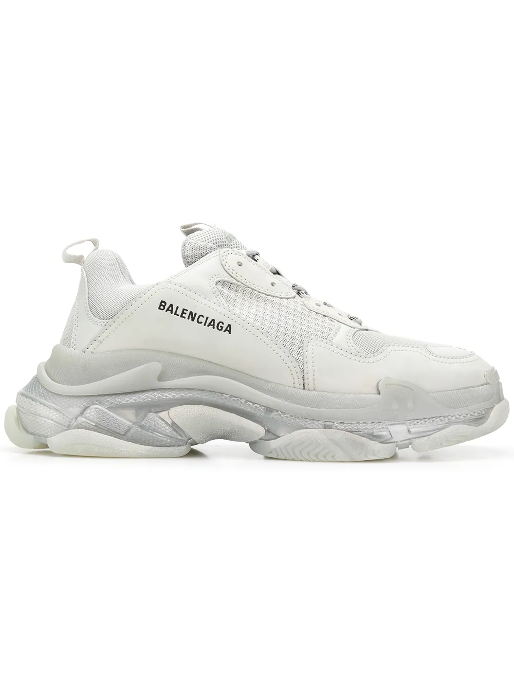 balenciaga triple s clear sole price