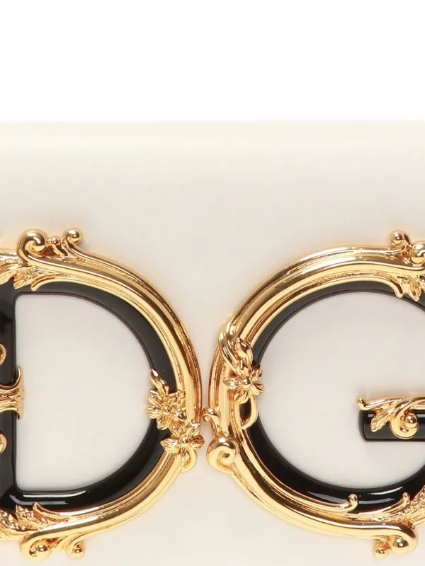 Dolce & Gabbana DG Girls Shoulder Bag | White | FARFETCH RO