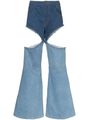 womens designer bootcut jeans