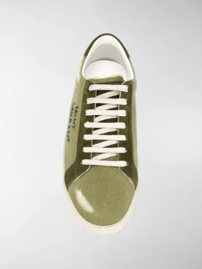 saint laurent destroyed sneaker