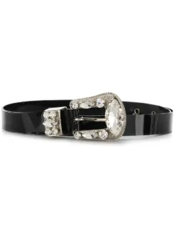 Black Crystal Priscilla Belt