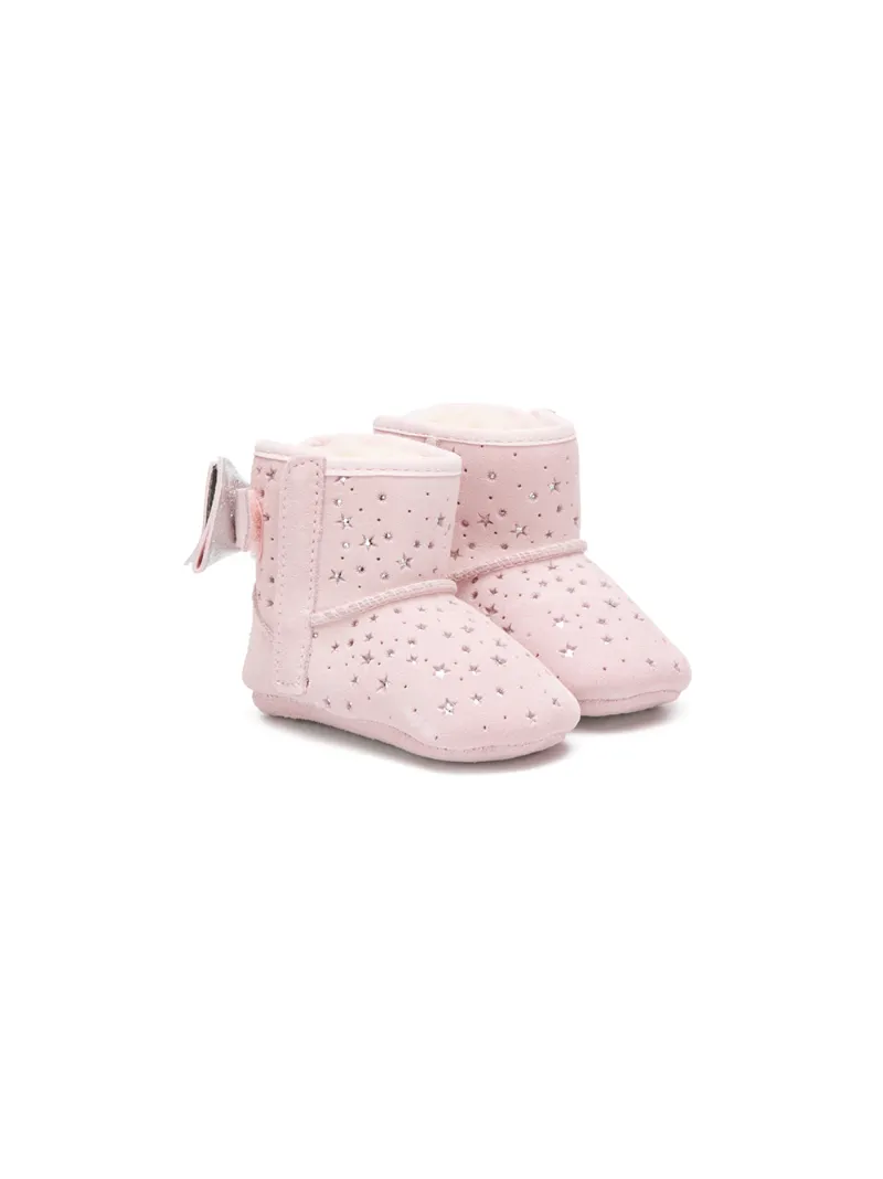 Ugg Australia Kids угги-пинетки с аппликациями