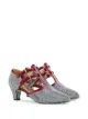Image 2 of Gucci Crystal T-strap pumps