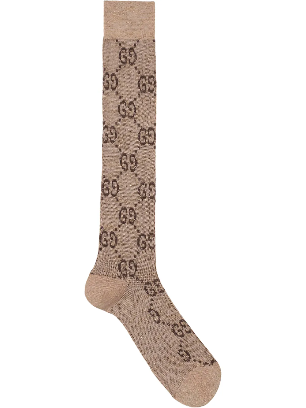 gucci chaussettes à motif gg - tons neutres