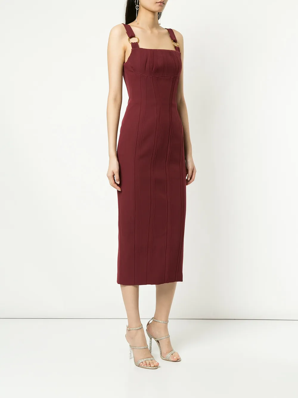 Rachel Gilbert Abiba dress Rood