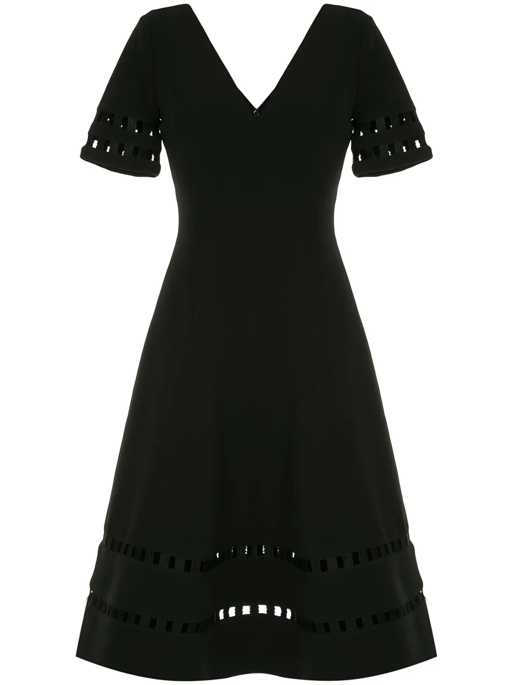 Rachel Gilbert Adeline dress Zwart