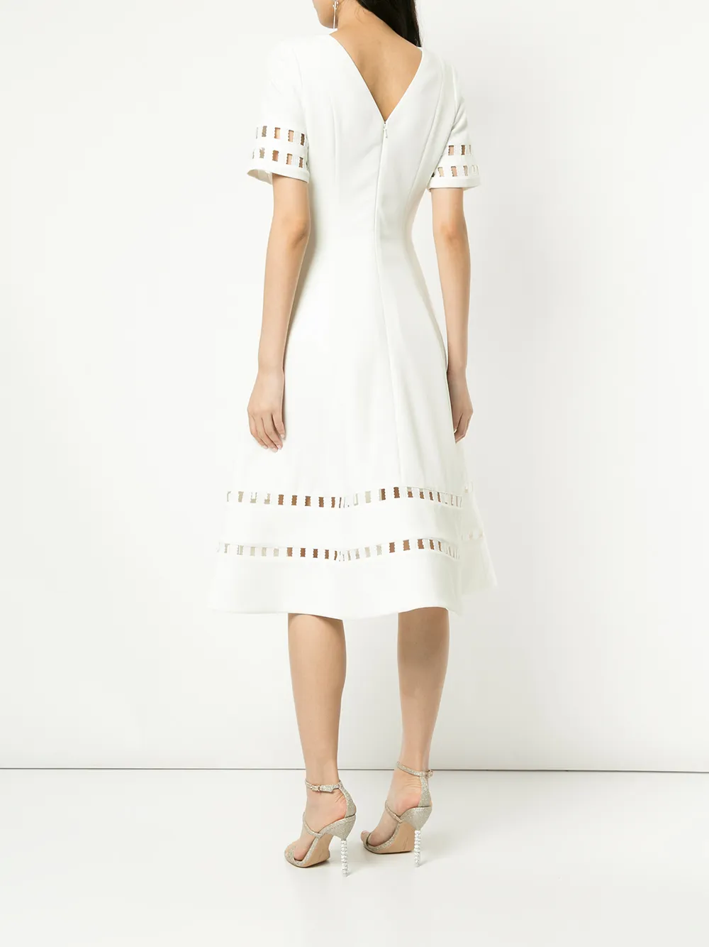 Rachel Gilbert Adeline dress Wit