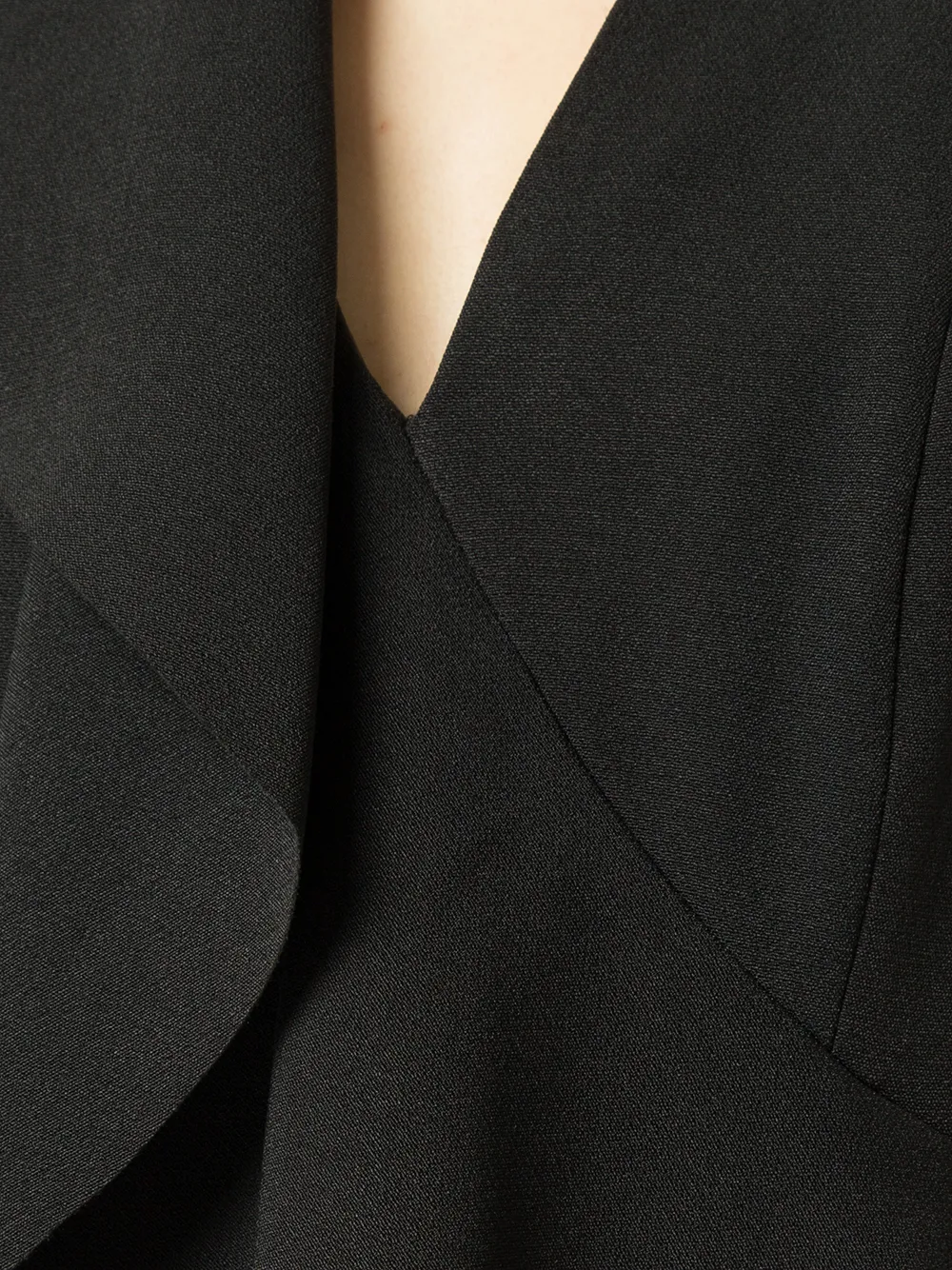 Rachel Gilbert Adeline gown Zwart