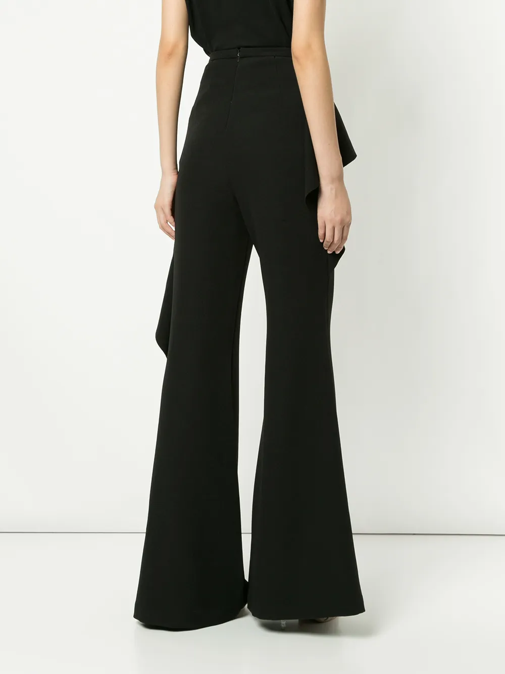 Rachel Gilbert Adeline flared trousers Zwart