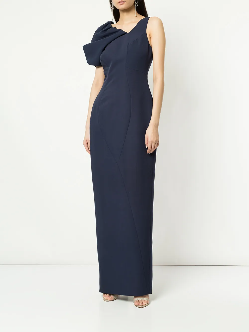 Rachel Gilbert Alys gown - Blauw