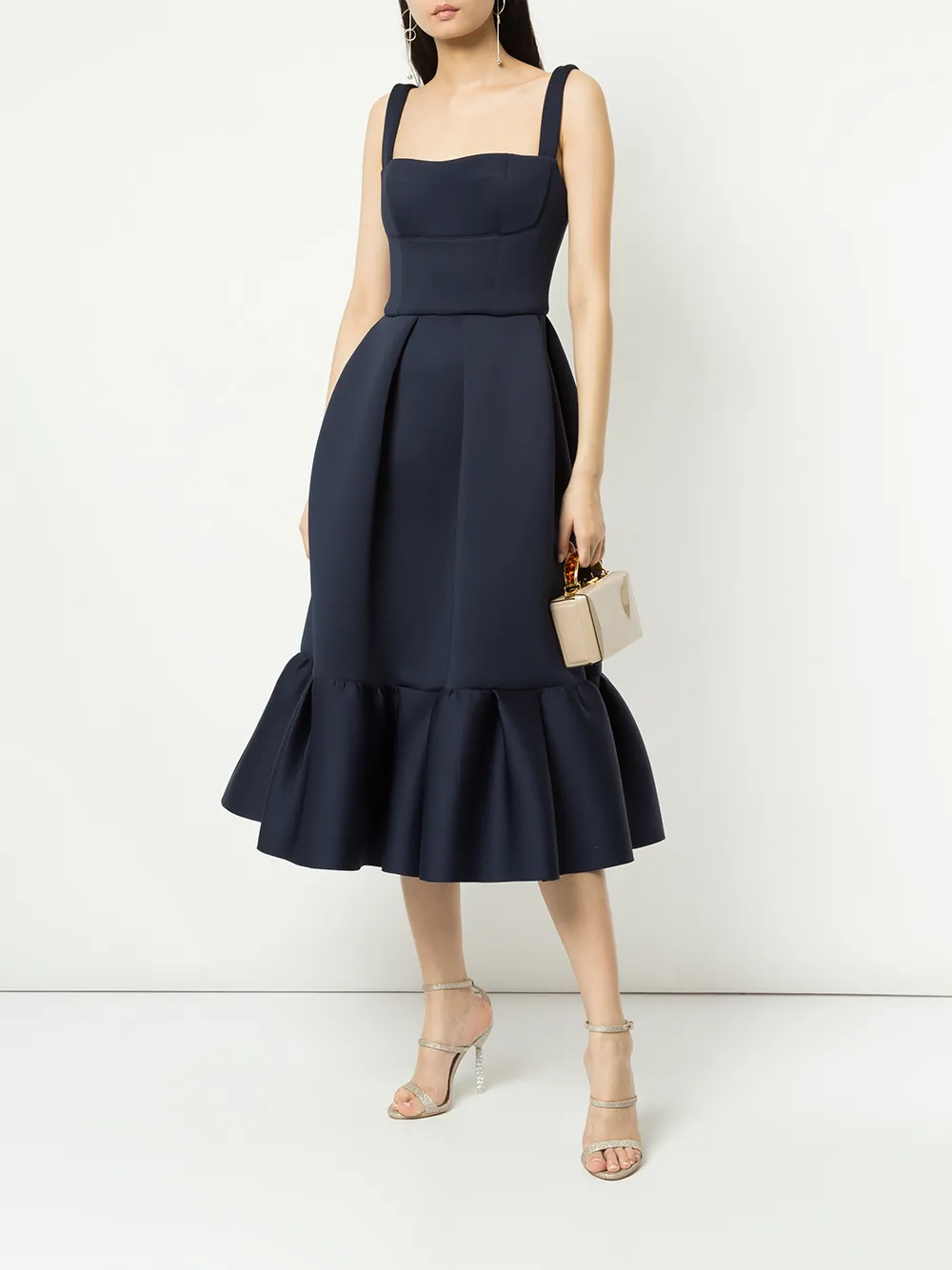 Rachel Gilbert Cora dress - Blauw