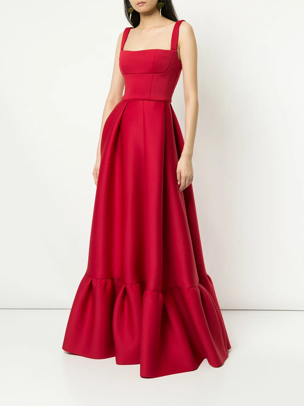 Rachel Gilbert Cora gown - Rood