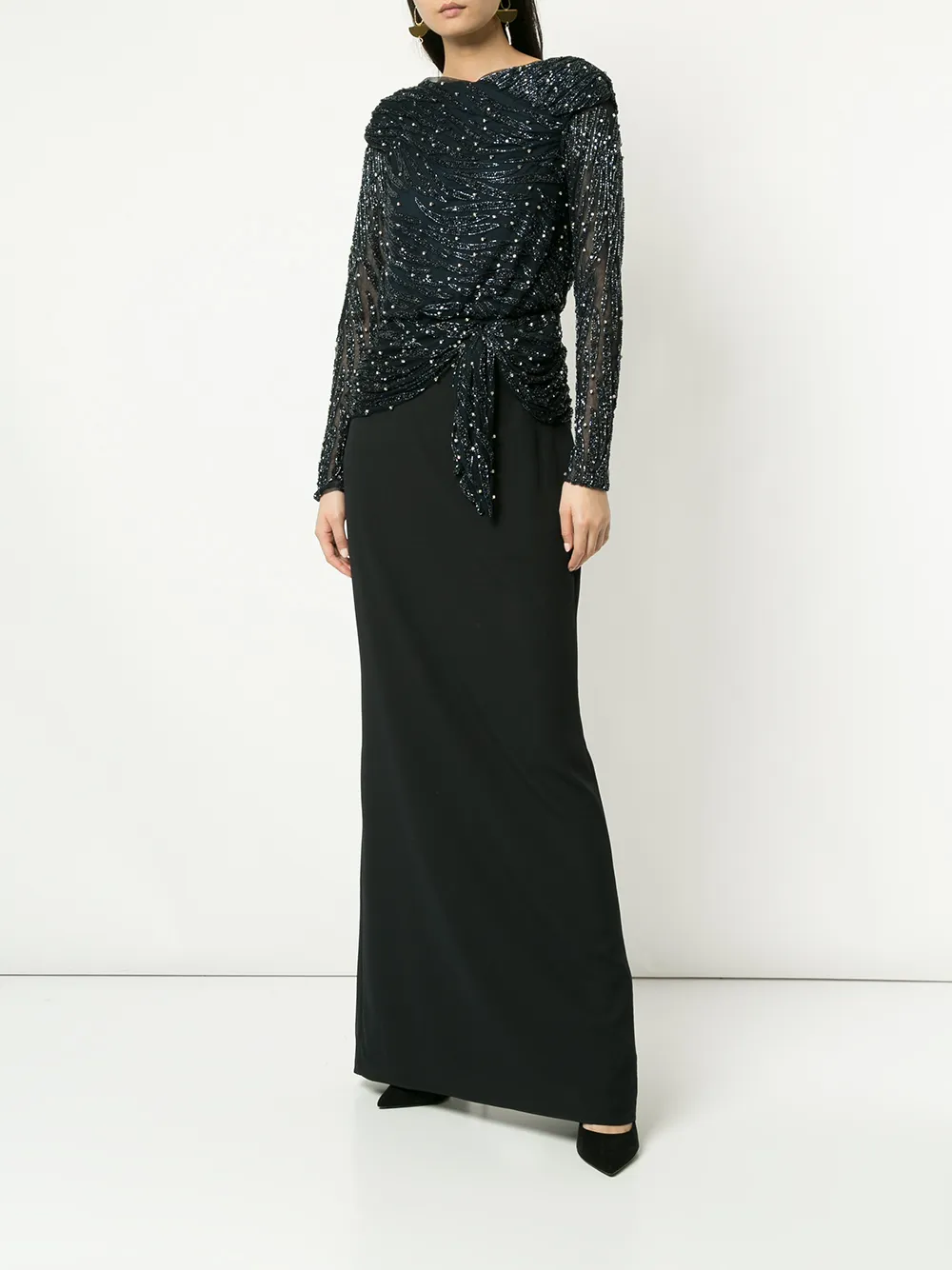  Rachel Gilbert Jamilla Gown - Blue 