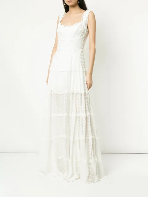Rachel Gilbert Ollie Gown - White In White
