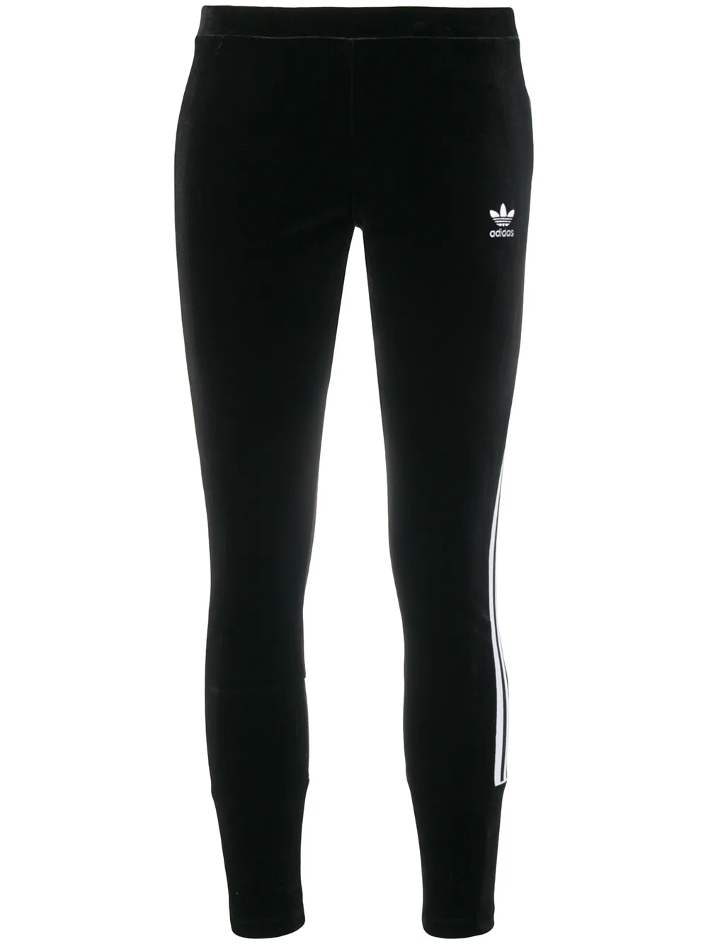 adidas Adidas W サイドストライプ レギンス - ブラック adidas Adidas W サイドストライプ レギンス - ブラック
