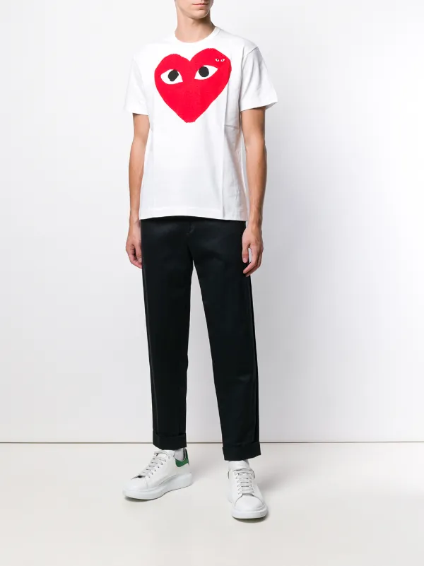 Comme Des Garçons Play Heart T-shirt - Farfetch