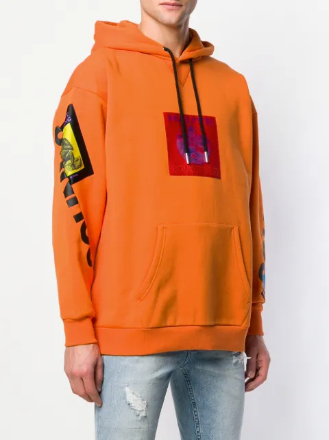 diesel patch hoodie