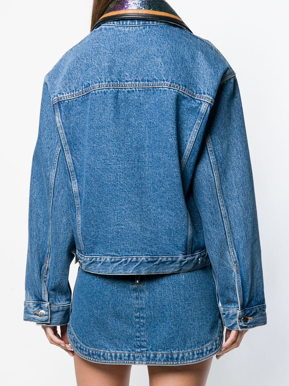 фото Christopher Kane джинсовая куртка 'Chainmail'