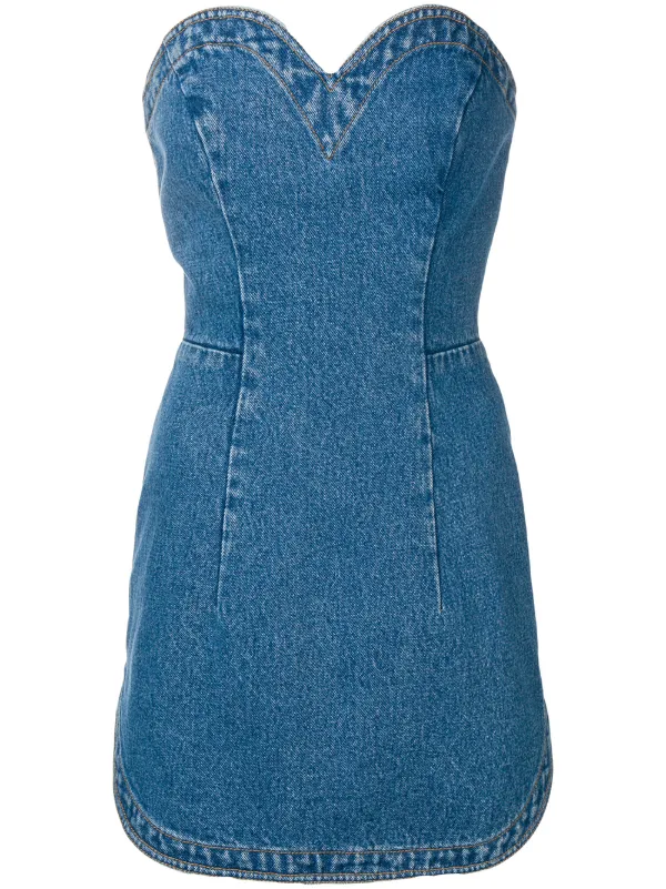 christopher kane denim dress