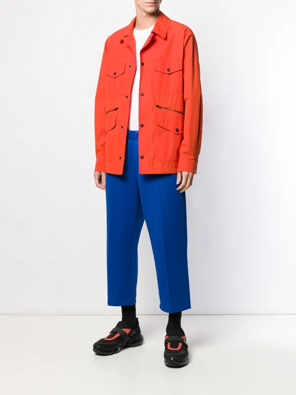 cropped tracksuit jacket