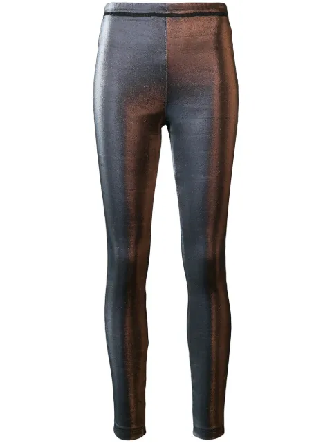 Jean Paul Gaultier Pre-Owned 1993 shine effect leggings