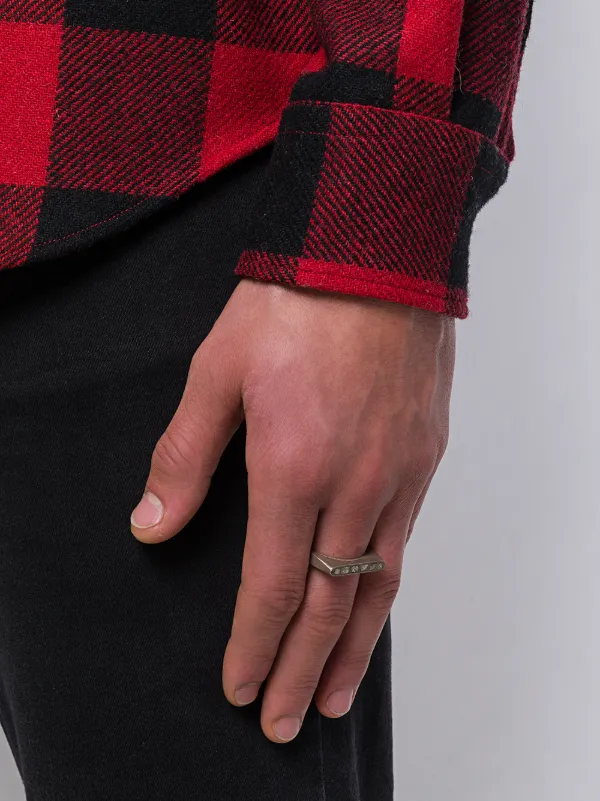 PARTS OF FOUR システマリング ブラウンダイヤモンド Parts Of Four Sistema ブラウンダイヤモンド リング | シルバートーン