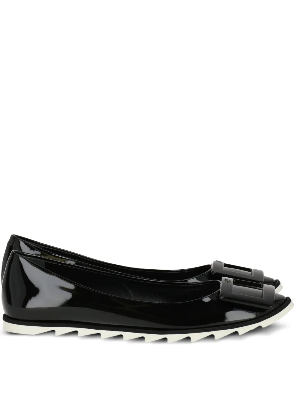 Roger Vivier flats con detalle de hebilla | negro | Image 1