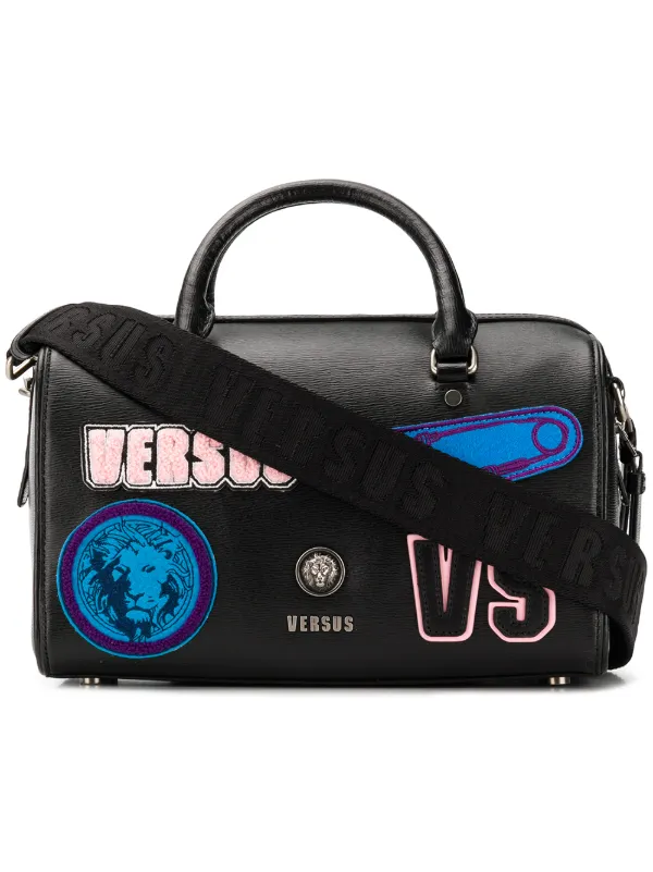 Versus Patch Shoulder Bag Farfetch