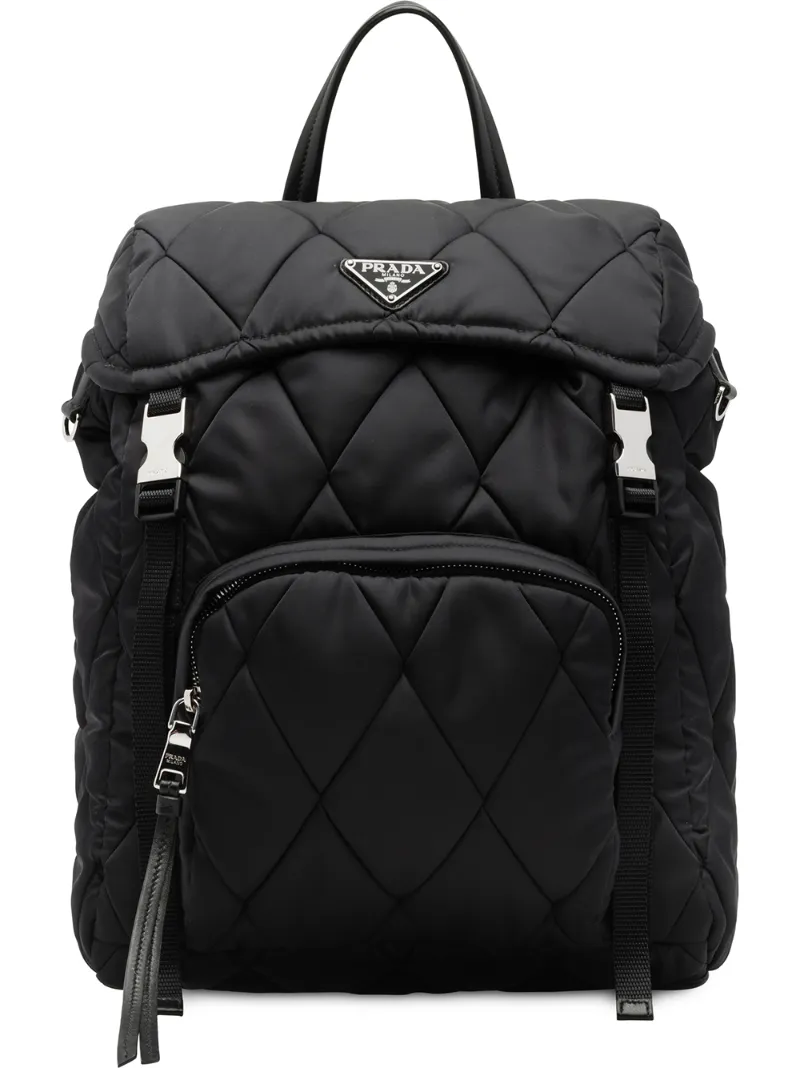 prada quilted backpack