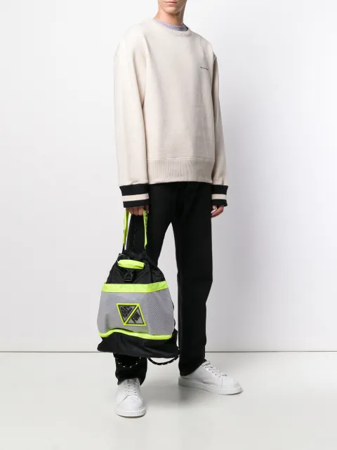 FIORUCCI FIORUCCI FIORUCCI X FUN SOCKS PERFORATED BACKPACK - BLACK