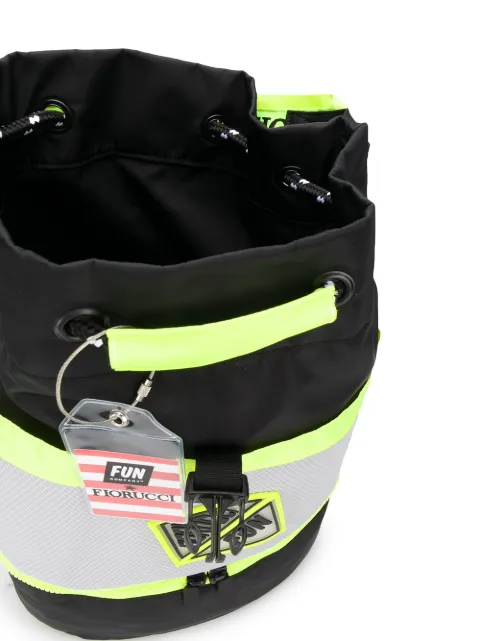 FIORUCCI FIORUCCI FIORUCCI X FUN SOCKS PERFORATED BACKPACK - BLACK