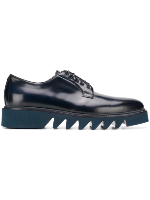 Cesare Paciotti Track Sole Derby Shoes Farfetch