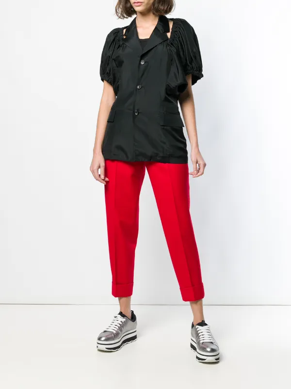 Comme Des Garçons Pre-Owned 1989 off-the-shoulder Jacket | Black