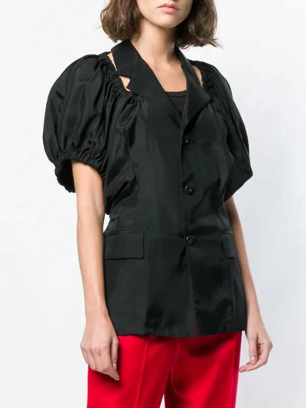 Comme Des Garçons Pre-Owned 1989 off-the-shoulder Jacket | Black