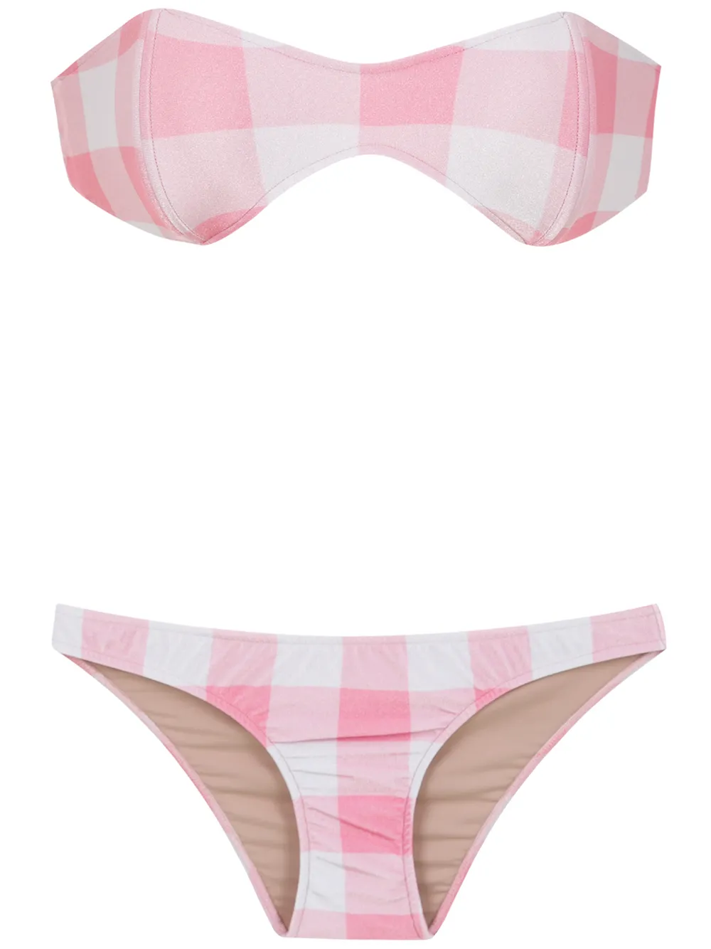 Adriana Degreas checked bikini set Adriana Degreas checked bikini set