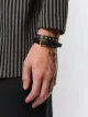 Image 2 of Alexander McQueen double wrap skull bracelet